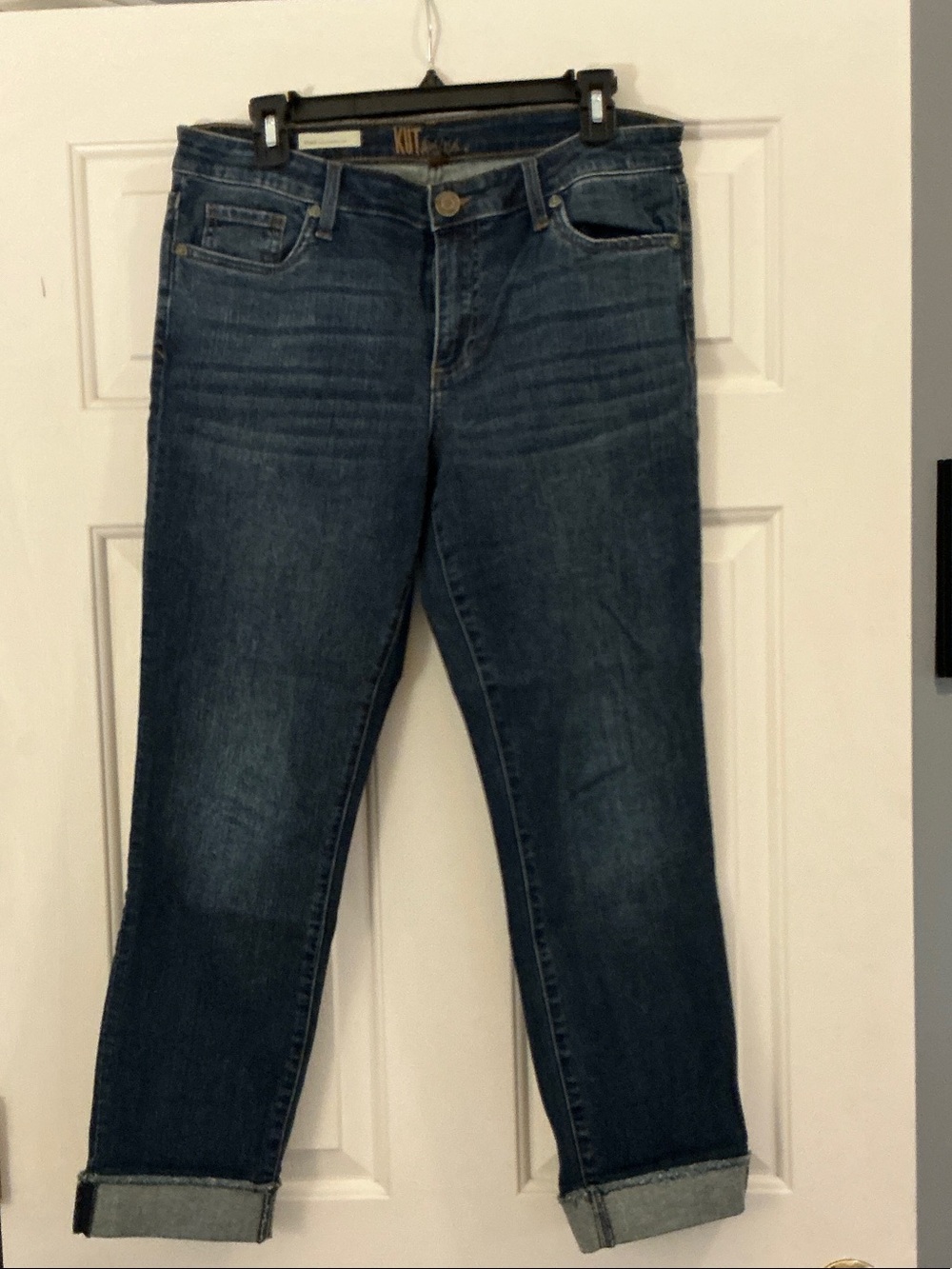 Kut from the Kloth Asher Ankle Straight Leg Jeans size 10